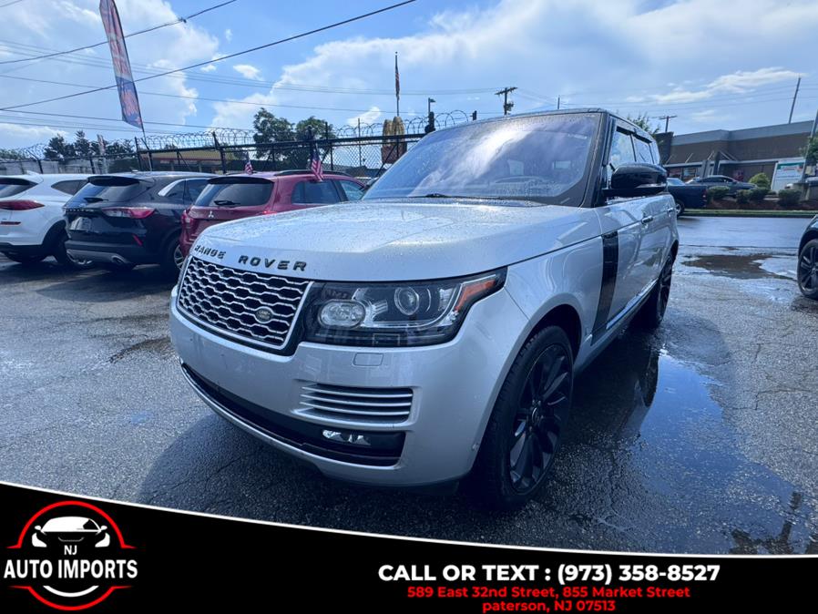 2016 Land Rover Range Rover 4WD 4dr Supercharged, available for sale in Paterson, New Jersey | NJ Auto Imports. Paterson, New Jersey 2016 Land Rover Range Rover 4WD 4dr Supercharged, available for sale in Paterson, New Jersey | NJ Auto Imports. Paterson, New Jersey
