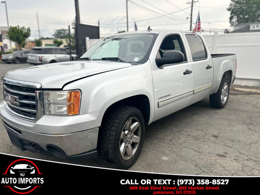 2012 GMC Sierra 1500 4WD Crew Cab 143.5" SLE, available for sale in Paterson, New Jersey | NJ Auto Imports. Paterson, New Jersey 2012 GMC Sierra 1500 4WD Crew Cab 143.5" SLE, available for sale in Paterson, New Jersey | NJ Auto Imports. Paterson, New Jersey