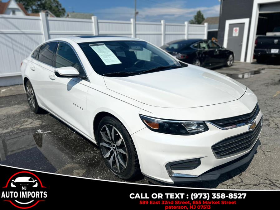 2017 Chevrolet Malibu 4dr Sdn LT w/1LT, available for sale in Paterson, New Jersey | NJ Auto Imports. Paterson, New Jersey 2017 Chevrolet Malibu 4dr Sdn LT w/1LT, available for sale in Paterson, New Jersey | NJ Auto Imports. Paterson, New Jersey