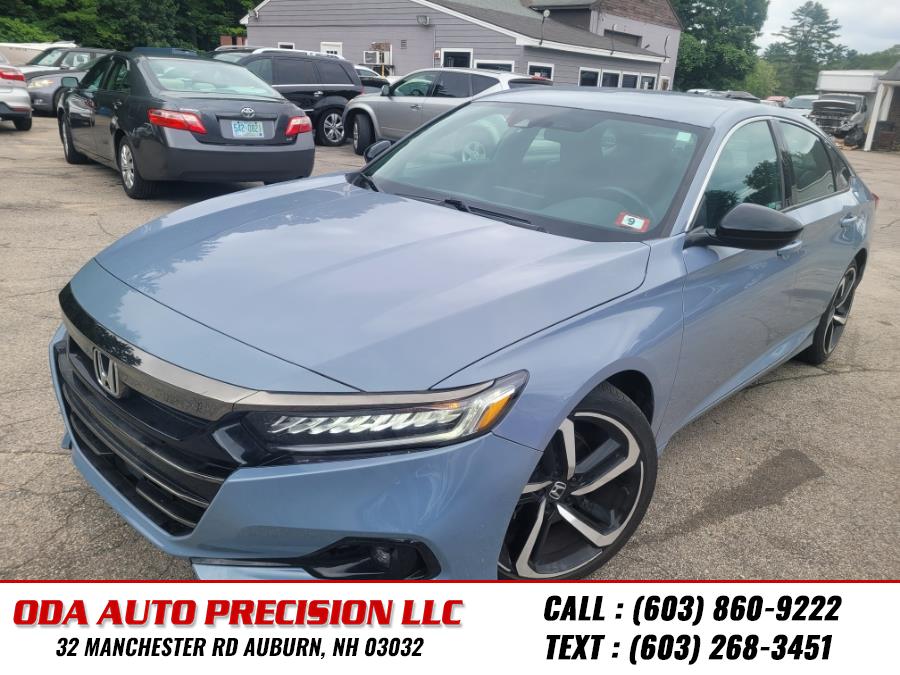 2021 Honda Accord Sedan Sport 1.5T CVT, available for sale in Auburn, New Hampshire | ODA Auto Precision LLC. Auburn, New Hampshire 2021 Honda Accord Sedan Sport 1.5T CVT, available for sale in Auburn, New Hampshire | ODA Auto Precision LLC. Auburn, New Hampshire