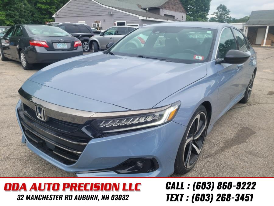2021 Honda Accord Sedan Sport 1.5T CVT, available for sale in Auburn, New Hampshire | ODA Auto Precision LLC. Auburn, New Hampshire 2021 Honda Accord Sedan Sport 1.5T CVT, available for sale in Auburn, New Hampshire | ODA Auto Precision LLC. Auburn, New Hampshire