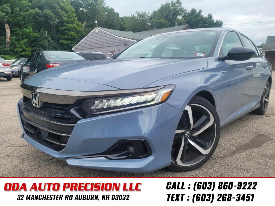 2021 Honda Accord Sedan Sport 1.5T CVT, available for sale in Auburn, New Hampshire | ODA Auto Precision LLC. Auburn, New Hampshire 2021 Honda Accord Sedan Sport 1.5T CVT, available for sale in Auburn, New Hampshire | ODA Auto Precision LLC. Auburn, New Hampshire
