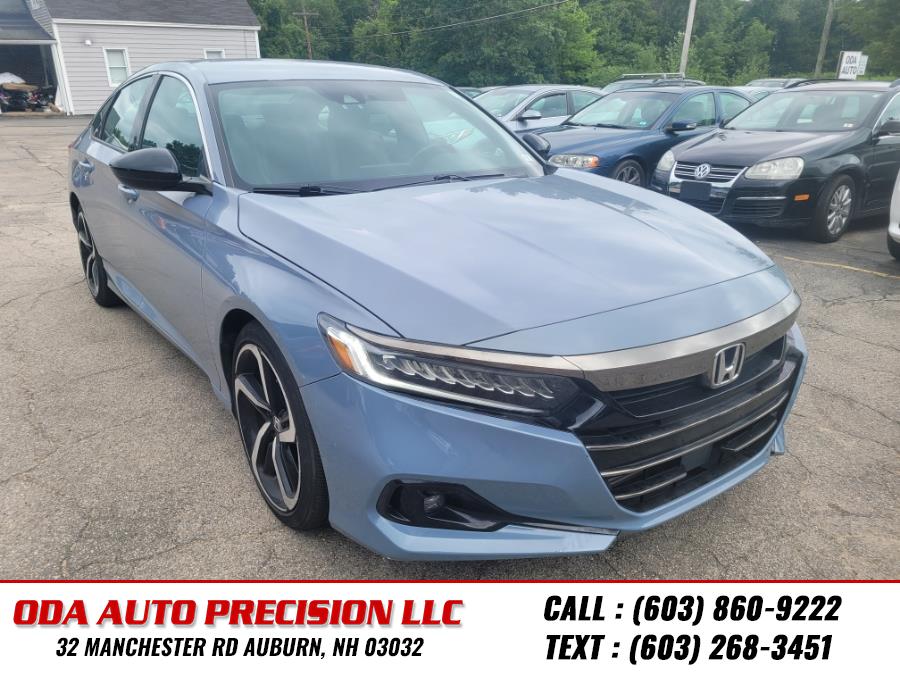 2021 Honda Accord Sedan Sport 1.5T CVT, available for sale in Auburn, New Hampshire | ODA Auto Precision LLC. Auburn, New Hampshire 2021 Honda Accord Sedan Sport 1.5T CVT, available for sale in Auburn, New Hampshire | ODA Auto Precision LLC. Auburn, New Hampshire
