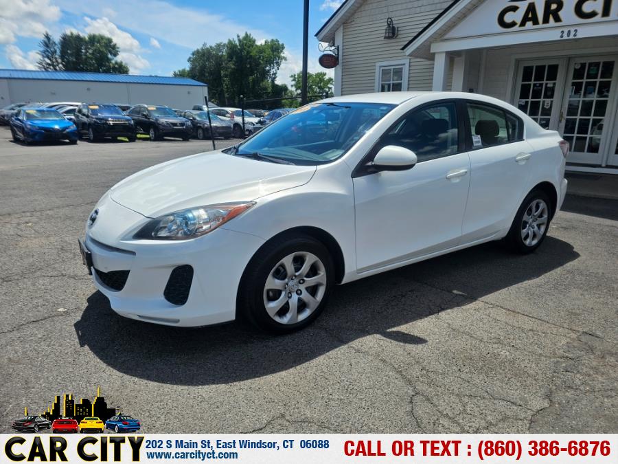 2013 Mazda Mazda3 4dr Sdn Auto i Sport, available for sale in East Windsor, Connecticut | Car City LLC. East Windsor, Connecticut 2013 Mazda Mazda3 4dr Sdn Auto i Sport, available for sale in East Windsor, Connecticut | Car City LLC. East Windsor, Connecticut