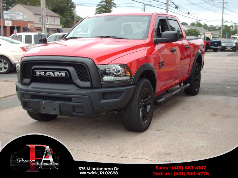 2024 Ram 1500 Classic Warlock 4x4 Crew Cab 5''7" Box, available for sale in Warwick, Rhode Island | Premier Automotive Sales. Warwick, Rhode Island