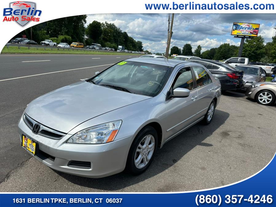 Used 2007 Honda Accord Sdn in Berlin, Connecticut | Berlin Auto Sales LLC. Berlin, Connecticut