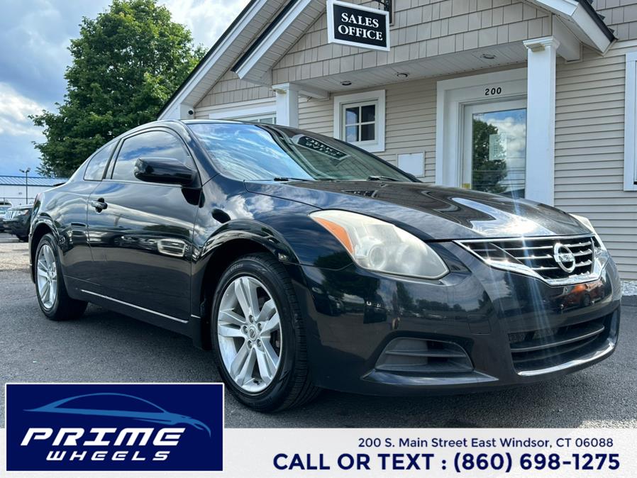 2013 Nissan Altima 2dr Cpe I4 2.5 S, available for sale in East Windsor, Connecticut | Prime Wheels. East Windsor, Connecticut