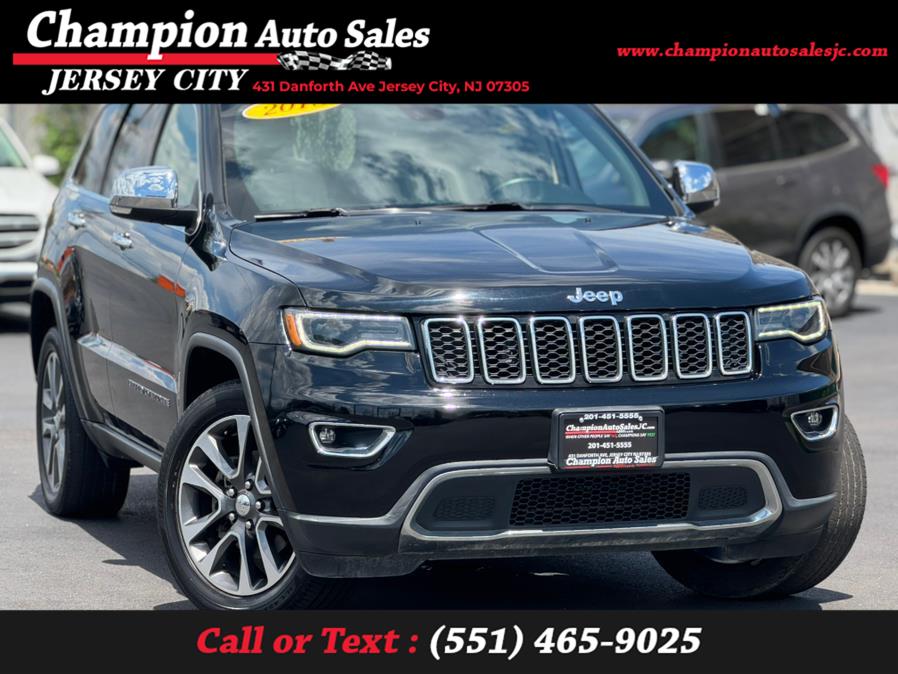 2018 Jeep Grand Cherokee Limited 4x4, available for sale in Jersey City, New Jersey | Champion Auto Sales. Jersey City, New Jersey 2018 Jeep Grand Cherokee Limited 4x4, available for sale in Jersey City, New Jersey | Champion Auto Sales. Jersey City, New Jersey