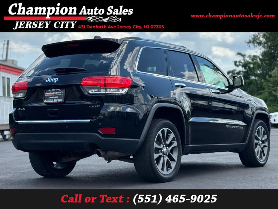 2018 Jeep Grand Cherokee Limited 4x4, available for sale in Jersey City, New Jersey | Champion Auto Sales. Jersey City, New Jersey 2018 Jeep Grand Cherokee Limited 4x4, available for sale in Jersey City, New Jersey | Champion Auto Sales. Jersey City, New Jersey