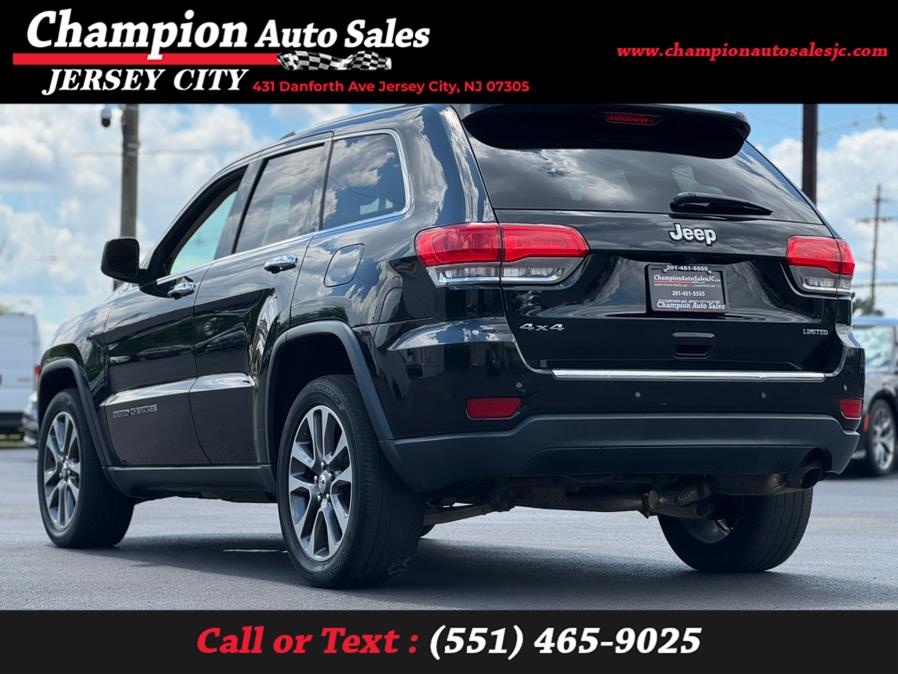 2018 Jeep Grand Cherokee Limited 4x4, available for sale in Jersey City, New Jersey | Champion Auto Sales. Jersey City, New Jersey 2018 Jeep Grand Cherokee Limited 4x4, available for sale in Jersey City, New Jersey | Champion Auto Sales. Jersey City, New Jersey