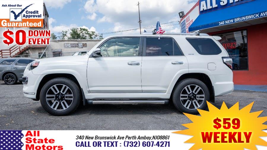 2019 Toyota 4Runner Limited Nightshade 4WD (Natl), available for sale in Perth Amboy, New Jersey | All State Motor Inc. Perth Amboy, New Jersey 2019 Toyota 4Runner Limited Nightshade 4WD (Natl), available for sale in Perth Amboy, New Jersey | All State Motor Inc. Perth Amboy, New Jersey