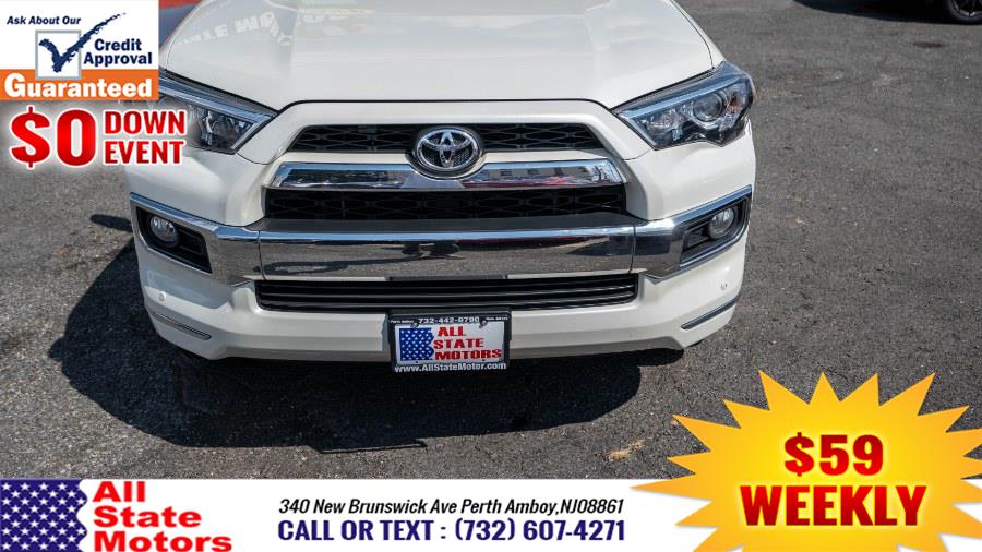 2019 Toyota 4Runner Limited Nightshade 4WD (Natl), available for sale in Perth Amboy, New Jersey | All State Motor Inc. Perth Amboy, New Jersey 2019 Toyota 4Runner Limited Nightshade 4WD (Natl), available for sale in Perth Amboy, New Jersey | All State Motor Inc. Perth Amboy, New Jersey