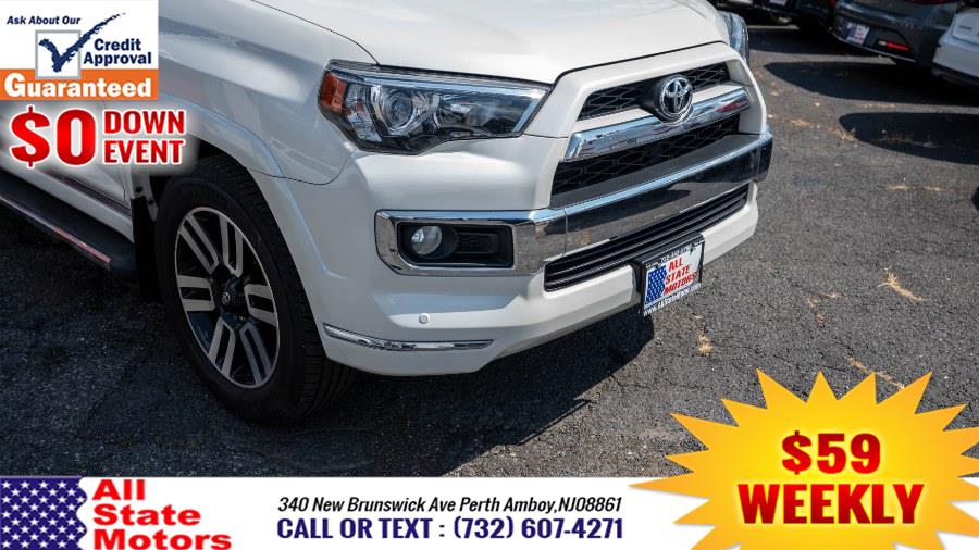 2019 Toyota 4Runner Limited Nightshade 4WD (Natl), available for sale in Perth Amboy, New Jersey | All State Motor Inc. Perth Amboy, New Jersey 2019 Toyota 4Runner Limited Nightshade 4WD (Natl), available for sale in Perth Amboy, New Jersey | All State Motor Inc. Perth Amboy, New Jersey