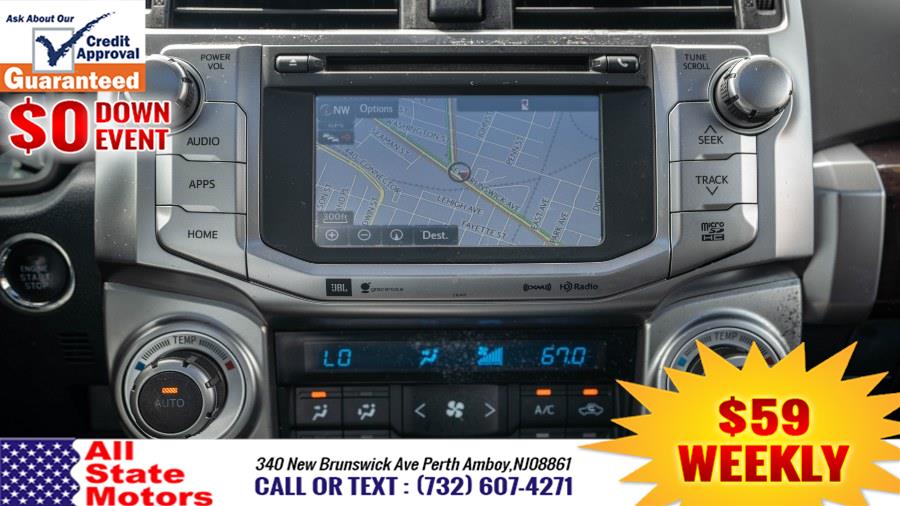 2019 Toyota 4Runner Limited Nightshade 4WD (Natl), available for sale in Perth Amboy, New Jersey | All State Motor Inc. Perth Amboy, New Jersey 2019 Toyota 4Runner Limited Nightshade 4WD (Natl), available for sale in Perth Amboy, New Jersey | All State Motor Inc. Perth Amboy, New Jersey