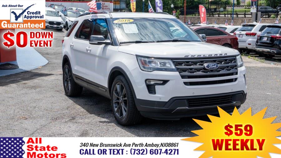 2018 Ford Explorer XLT FWD, available for sale in Perth Amboy, New Jersey | All State Motor Inc. Perth Amboy, New Jersey 2018 Ford Explorer XLT FWD, available for sale in Perth Amboy, New Jersey | All State Motor Inc. Perth Amboy, New Jersey