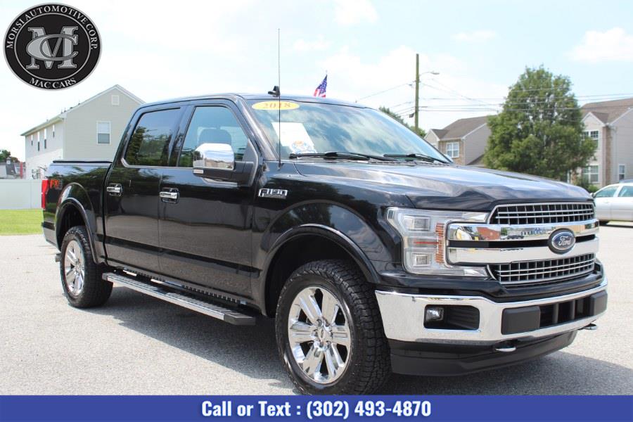 2018 Ford F-150 LARIAT 4WD SuperCrew 5.5'' Box, available for sale in New Castle, Delaware | Morsi Automotive Corporation. New Castle, Delaware 2018 Ford F-150 LARIAT 4WD SuperCrew 5.5'' Box, available for sale in New Castle, Delaware | Morsi Automotive Corporation. New Castle, Delaware