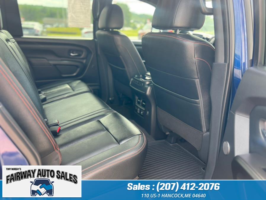 2021 Nissan Titan PRO4X Crew Cab 4x4 Crew Cab PRO-4X, available for sale in Hancock, Maine | Fairway Auto Sales. Hancock, Maine 2021 Nissan Titan PRO4X Crew Cab 4x4 Crew Cab PRO-4X, available for sale in Hancock, Maine | Fairway Auto Sales. Hancock, Maine