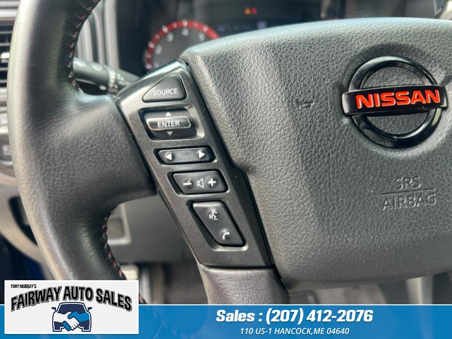 2021 Nissan Titan PRO4X Crew Cab 4x4 Crew Cab PRO-4X, available for sale in Hancock, Maine | Fairway Auto Sales. Hancock, Maine 2021 Nissan Titan PRO4X Crew Cab 4x4 Crew Cab PRO-4X, available for sale in Hancock, Maine | Fairway Auto Sales. Hancock, Maine