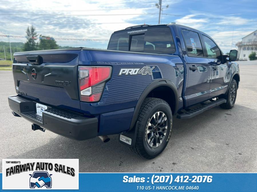 2021 Nissan Titan PRO4X Crew Cab 4x4 Crew Cab PRO-4X, available for sale in Hancock, Maine | Fairway Auto Sales. Hancock, Maine 2021 Nissan Titan PRO4X Crew Cab 4x4 Crew Cab PRO-4X, available for sale in Hancock, Maine | Fairway Auto Sales. Hancock, Maine