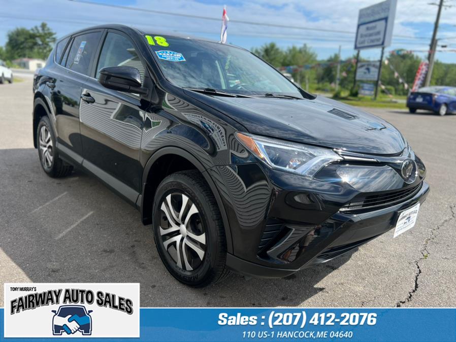 2018 Toyota RAV4 LE AWD (Natl), available for sale in Hancock, Maine | Fairway Auto Sales. Hancock, Maine 2018 Toyota RAV4 LE AWD (Natl), available for sale in Hancock, Maine | Fairway Auto Sales. Hancock, Maine