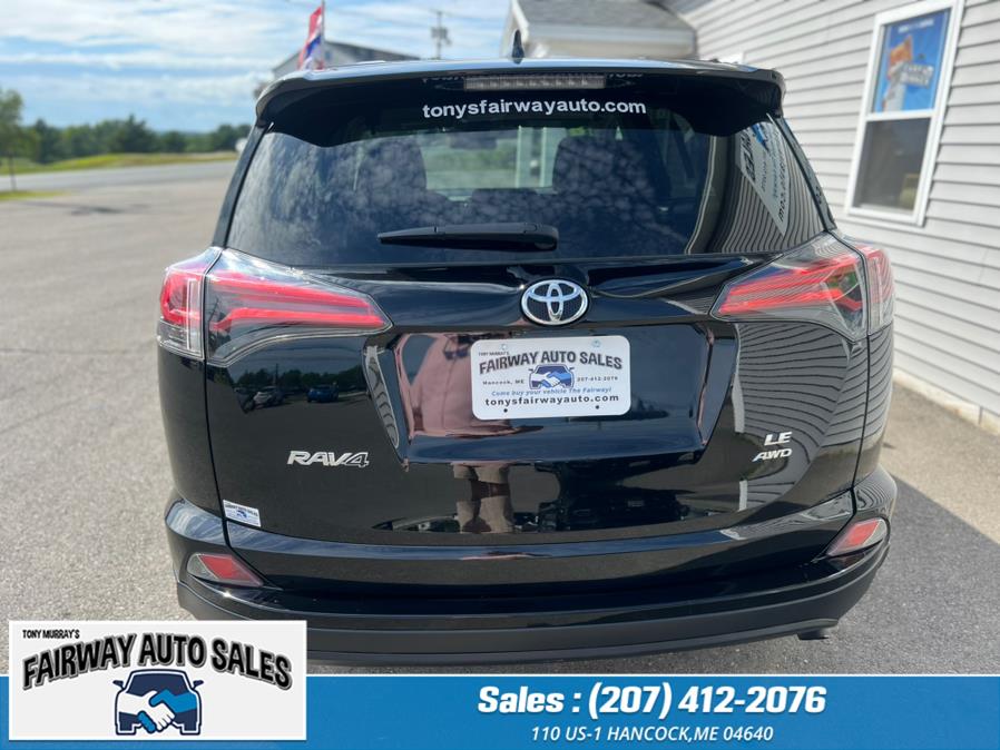 2018 Toyota RAV4 LE AWD (Natl), available for sale in Hancock, Maine | Fairway Auto Sales. Hancock, Maine 2018 Toyota RAV4 LE AWD (Natl), available for sale in Hancock, Maine | Fairway Auto Sales. Hancock, Maine