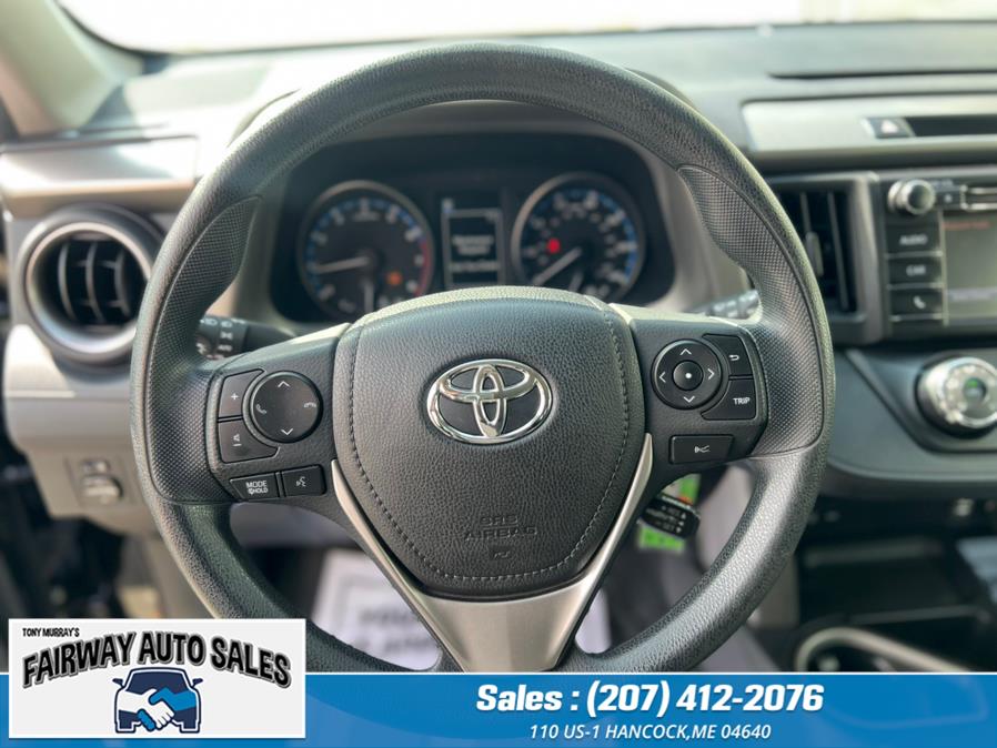 2018 Toyota RAV4 LE AWD (Natl), available for sale in Hancock, Maine | Fairway Auto Sales. Hancock, Maine 2018 Toyota RAV4 LE AWD (Natl), available for sale in Hancock, Maine | Fairway Auto Sales. Hancock, Maine