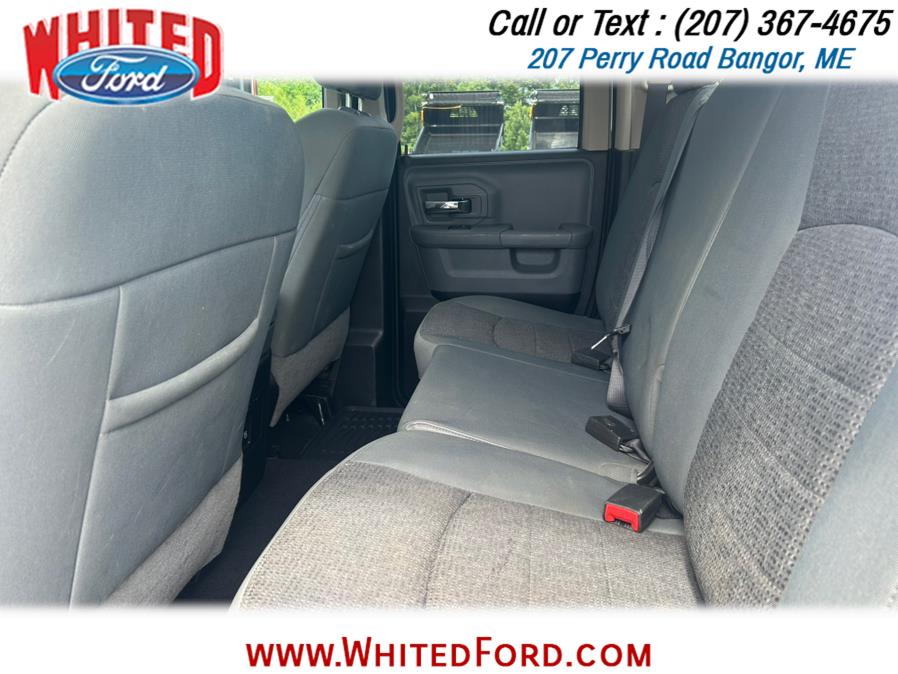 2018 Ram 1500 Big Horn 4x4 Quad Cab 6''4" Box With Plow, available for sale in Bangor, Maine | Whited Ford. Bangor, Maine 2018 Ram 1500 Big Horn 4x4 Quad Cab 6''4" Box With Plow, available for sale in Bangor, Maine | Whited Ford. Bangor, Maine