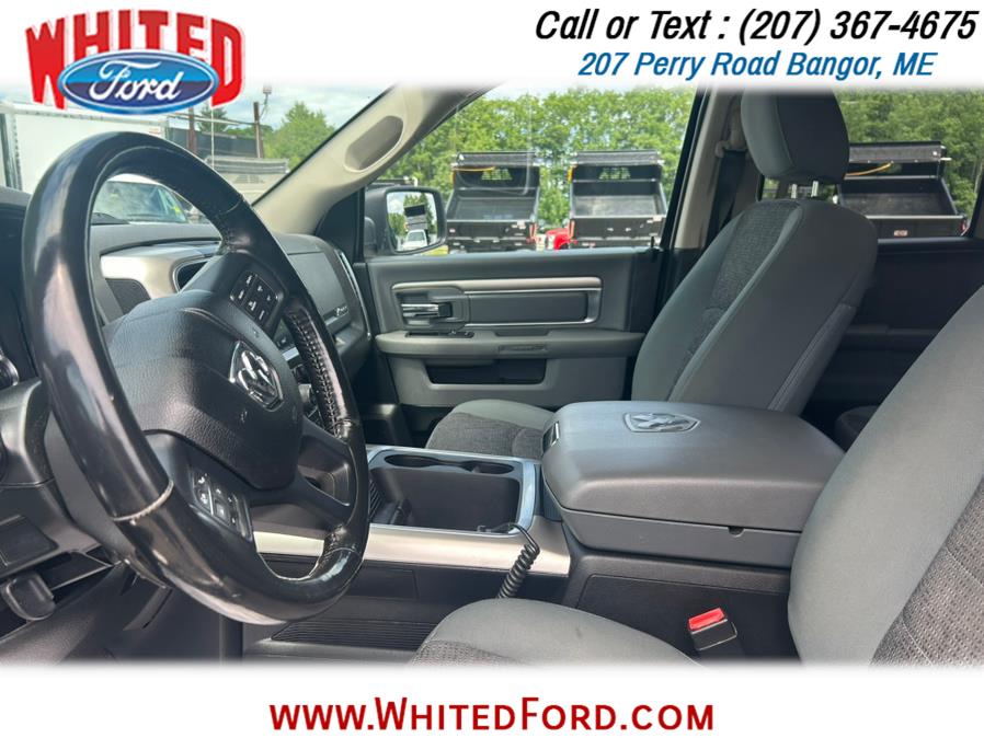 2018 Ram 1500 Big Horn 4x4 Quad Cab 6''4" Box With Plow, available for sale in Bangor, Maine | Whited Ford. Bangor, Maine 2018 Ram 1500 Big Horn 4x4 Quad Cab 6''4" Box With Plow, available for sale in Bangor, Maine | Whited Ford. Bangor, Maine