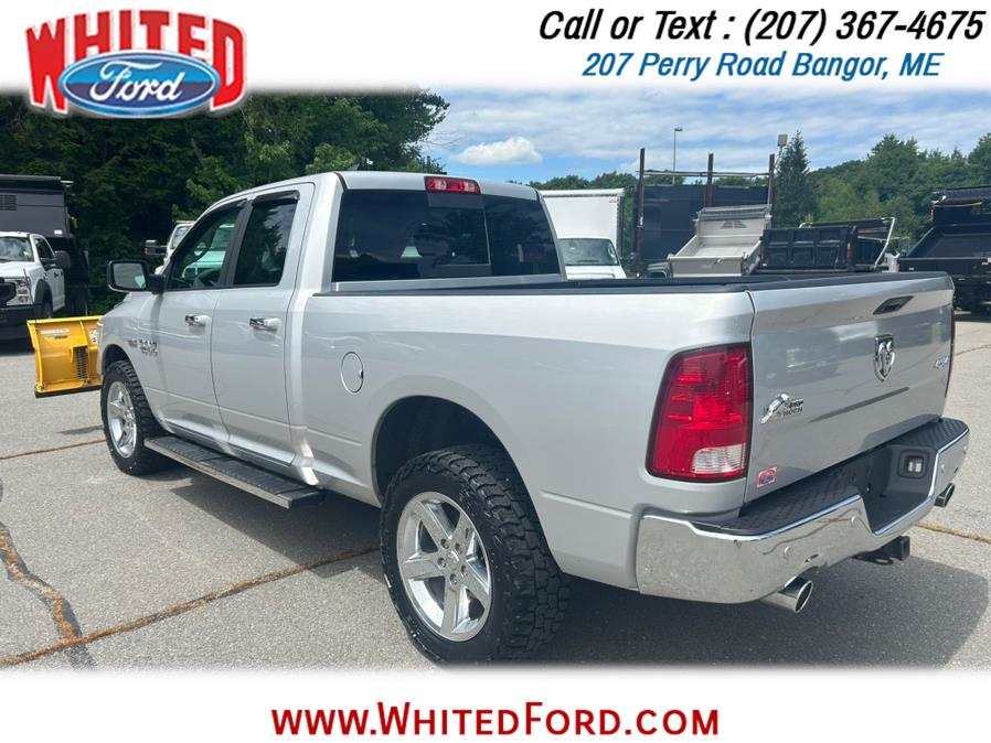 2018 Ram 1500 Big Horn 4x4 Quad Cab 6''4" Box With Plow, available for sale in Bangor, Maine | Whited Ford. Bangor, Maine 2018 Ram 1500 Big Horn 4x4 Quad Cab 6''4" Box With Plow, available for sale in Bangor, Maine | Whited Ford. Bangor, Maine