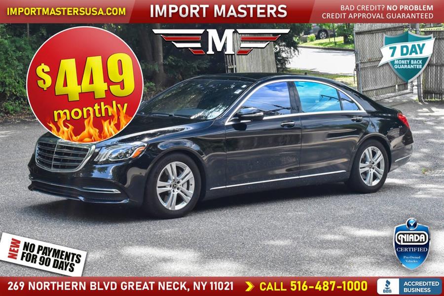 Used 2018 Mercedes-benz S-class in Great Neck, New York | Camy Cars. Great Neck, New York