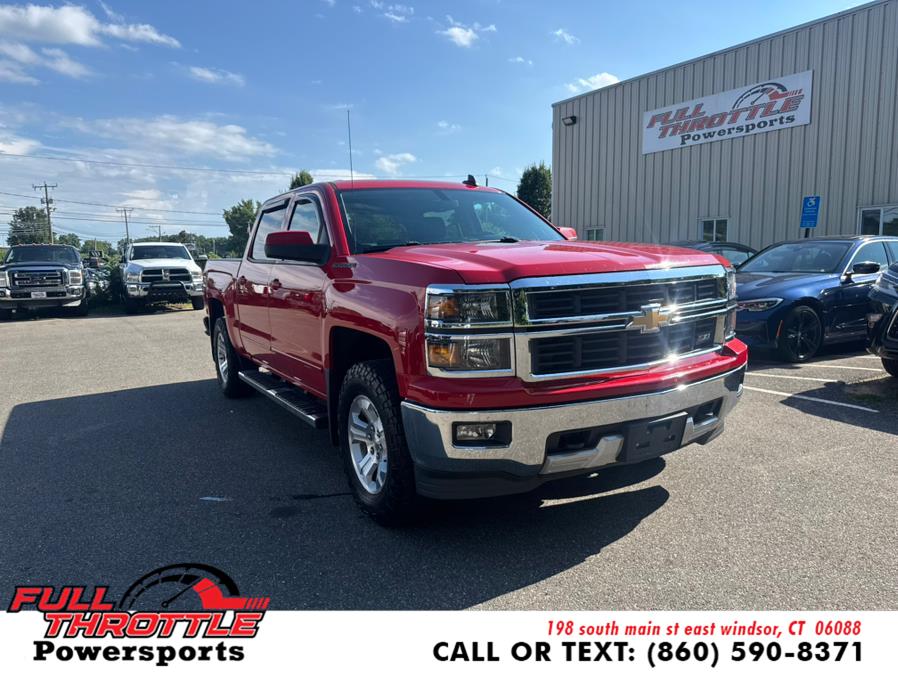2015 Chevrolet Silverado 1500 4WD Crew Cab 143.5" LT w/2LT, available for sale in East Windsor, Connecticut | Full Throttle Power Sports LLC. East Windsor, Connecticut