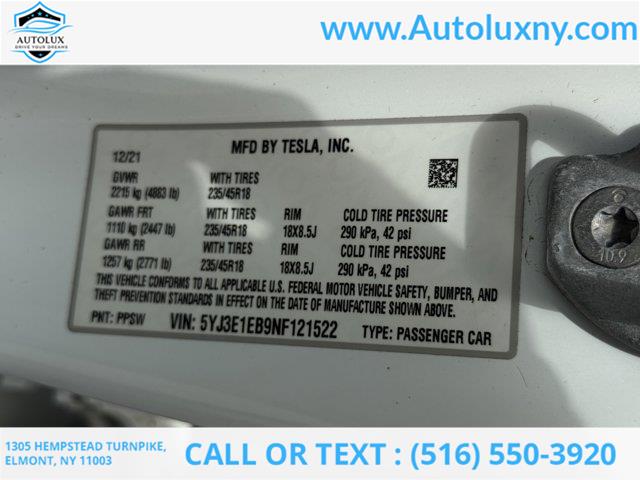 2022 Tesla Model 3 Long Range, available for sale in Elmont, New York | Auto Lux. Elmont, New York 2022 Tesla Model 3 Long Range, available for sale in Elmont, New York | Auto Lux. Elmont, New York
