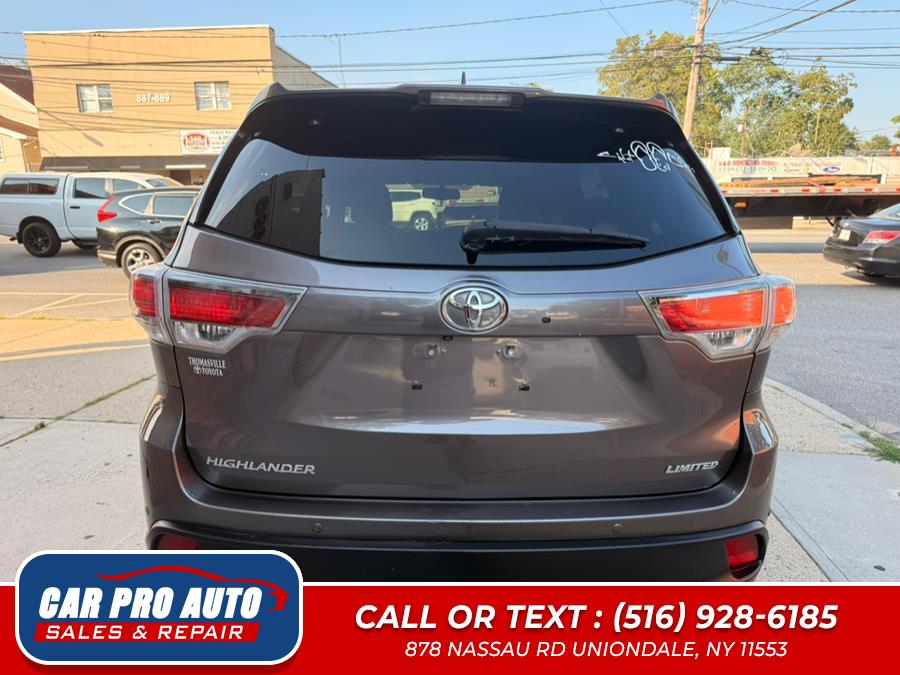 2016 Toyota Highlander FWD 4dr V6 Limited (Natl), available for sale in Uniondale, New York | Car Pro Auto. Uniondale, New York 2016 Toyota Highlander FWD 4dr V6 Limited (Natl), available for sale in Uniondale, New York | Car Pro Auto. Uniondale, New York