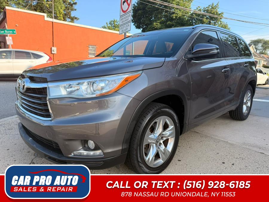Used 2016 Toyota Highlander in Uniondale, New York | Car Pro Auto. Uniondale, New York