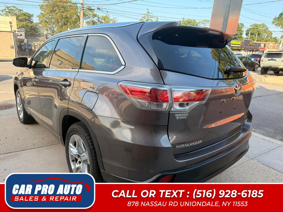 2016 Toyota Highlander FWD 4dr V6 Limited (Natl), available for sale in Uniondale, New York | Car Pro Auto. Uniondale, New York 2016 Toyota Highlander FWD 4dr V6 Limited (Natl), available for sale in Uniondale, New York | Car Pro Auto. Uniondale, New York