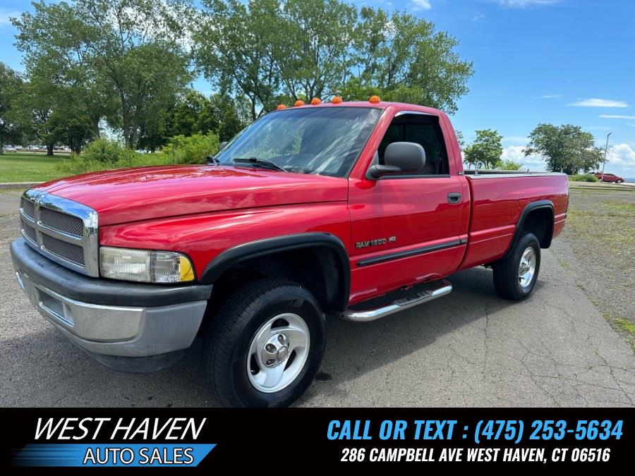 2000 Dodge Ram 1500 2dr Reg Cab 135" WB 4WD, available for sale in West Haven, Connecticut | West Haven Auto Sales LLC. West Haven, Connecticut