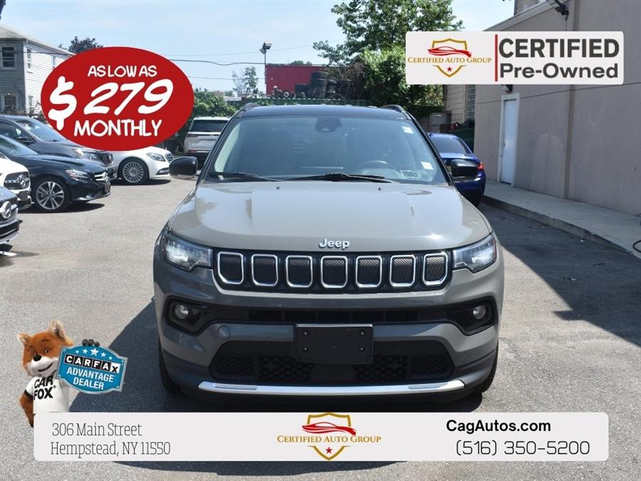 2022 Jeep Compass Limited, available for sale in Hempstead, New York | Certified Auto Group. Hempstead, New York 2022 Jeep Compass Limited, available for sale in Hempstead, New York | Certified Auto Group. Hempstead, New York