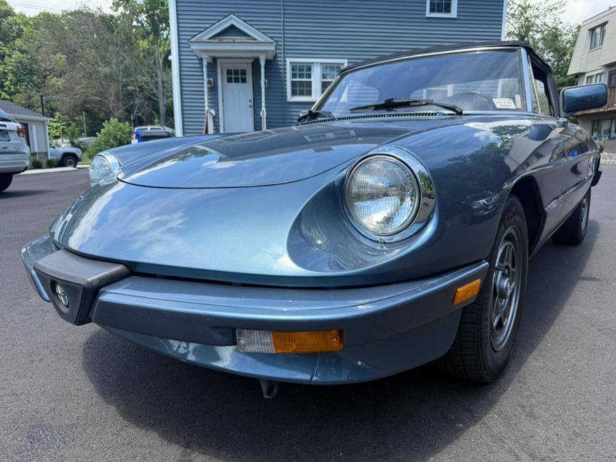 1989 Alfa Romeo Spider 2dr Convertible Veloce, available for sale in Branford, Connecticut | J&E Auto Sales LLC. Branford, Connecticut 1989 Alfa Romeo Spider 2dr Convertible Veloce, available for sale in Branford, Connecticut | J&E Auto Sales LLC. Branford, Connecticut