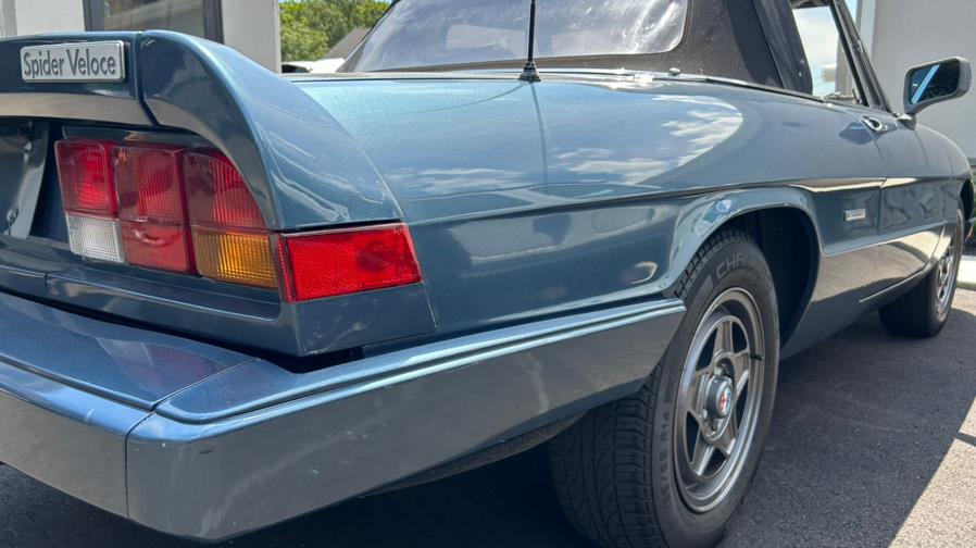 1989 Alfa Romeo Spider 2dr Convertible Veloce, available for sale in Branford, Connecticut | J&E Auto Sales LLC. Branford, Connecticut 1989 Alfa Romeo Spider 2dr Convertible Veloce, available for sale in Branford, Connecticut | J&E Auto Sales LLC. Branford, Connecticut