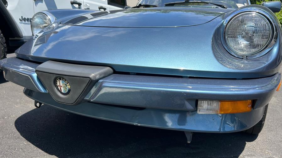 1989 Alfa Romeo Spider 2dr Convertible Veloce, available for sale in Branford, Connecticut | J&E Auto Sales LLC. Branford, Connecticut 1989 Alfa Romeo Spider 2dr Convertible Veloce, available for sale in Branford, Connecticut | J&E Auto Sales LLC. Branford, Connecticut
