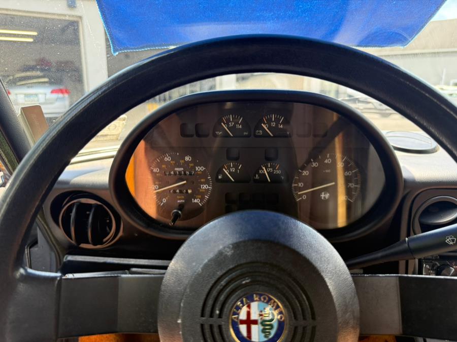 1989 Alfa Romeo Spider 2dr Convertible Veloce, available for sale in Branford, Connecticut | J&E Auto Sales LLC. Branford, Connecticut 1989 Alfa Romeo Spider 2dr Convertible Veloce, available for sale in Branford, Connecticut | J&E Auto Sales LLC. Branford, Connecticut