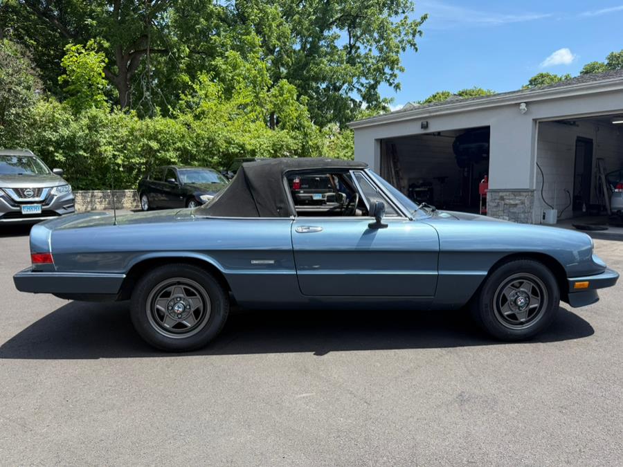 1989 Alfa Romeo Spider 2dr Convertible Veloce, available for sale in Branford, Connecticut | J&E Auto Sales LLC. Branford, Connecticut 1989 Alfa Romeo Spider 2dr Convertible Veloce, available for sale in Branford, Connecticut | J&E Auto Sales LLC. Branford, Connecticut