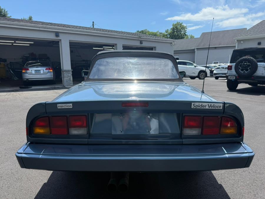 1989 Alfa Romeo Spider 2dr Convertible Veloce, available for sale in Branford, Connecticut | J&E Auto Sales LLC. Branford, Connecticut 1989 Alfa Romeo Spider 2dr Convertible Veloce, available for sale in Branford, Connecticut | J&E Auto Sales LLC. Branford, Connecticut