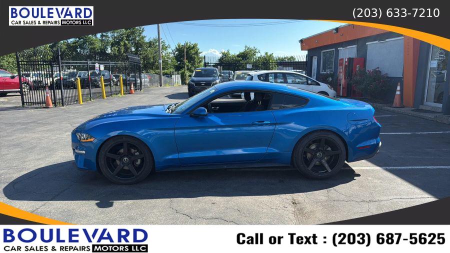 2019 Ford Mustang EcoBoost Coupe 2D, available for sale in New Haven, Connecticut | Boulevard Motors LLC. New Haven, Connecticut 2019 Ford Mustang EcoBoost Coupe 2D, available for sale in New Haven, Connecticut | Boulevard Motors LLC. New Haven, Connecticut