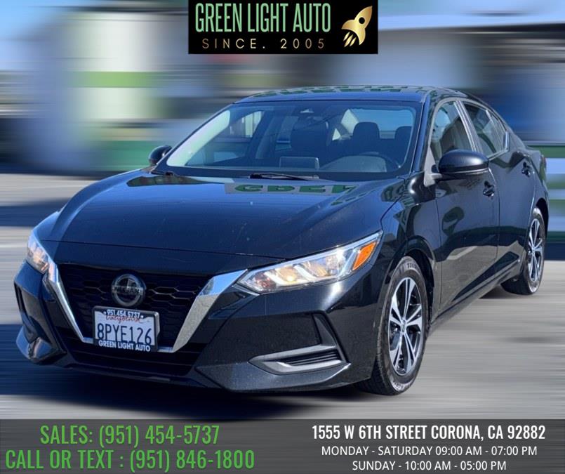 2020 Nissan Sentra SV CVT, available for sale in Corona, California | Green Light Auto. Corona, California 2020 Nissan Sentra SV CVT, available for sale in Corona, California | Green Light Auto. Corona, California