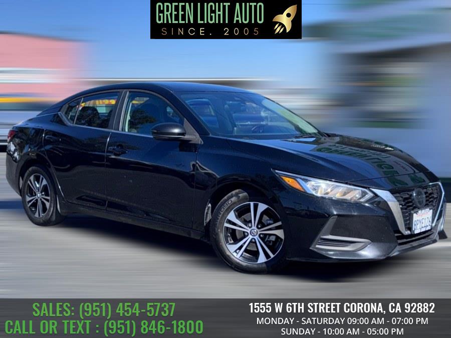 2020 Nissan Sentra SV CVT, available for sale in Corona, California | Green Light Auto. Corona, California 2020 Nissan Sentra SV CVT, available for sale in Corona, California | Green Light Auto. Corona, California