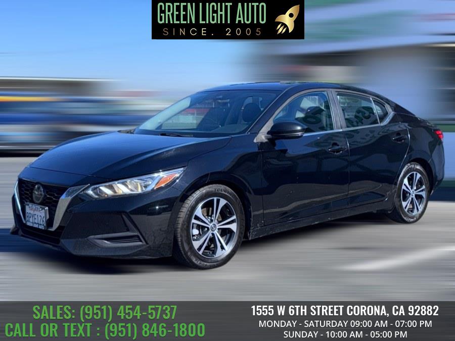 2020 Nissan Sentra SV CVT, available for sale in Corona, California | Green Light Auto. Corona, California 2020 Nissan Sentra SV CVT, available for sale in Corona, California | Green Light Auto. Corona, California