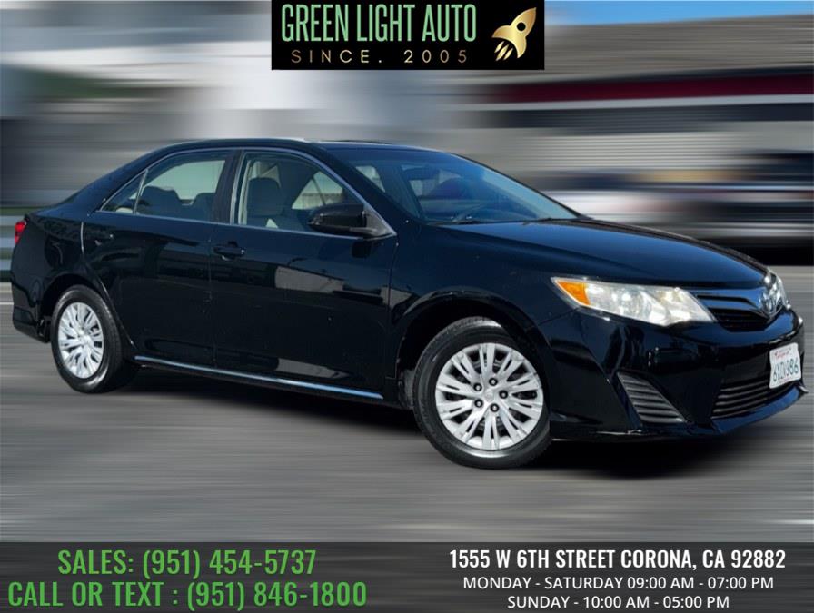 2012 Toyota Camry 4dr Sdn I4 Auto L (Natl), available for sale in Corona, California | Green Light Auto. Corona, California 2012 Toyota Camry 4dr Sdn I4 Auto L (Natl), available for sale in Corona, California | Green Light Auto. Corona, California