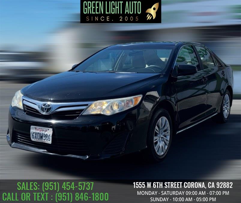 2012 Toyota Camry 4dr Sdn I4 Auto L (Natl), available for sale in Corona, California | Green Light Auto. Corona, California 2012 Toyota Camry 4dr Sdn I4 Auto L (Natl), available for sale in Corona, California | Green Light Auto. Corona, California