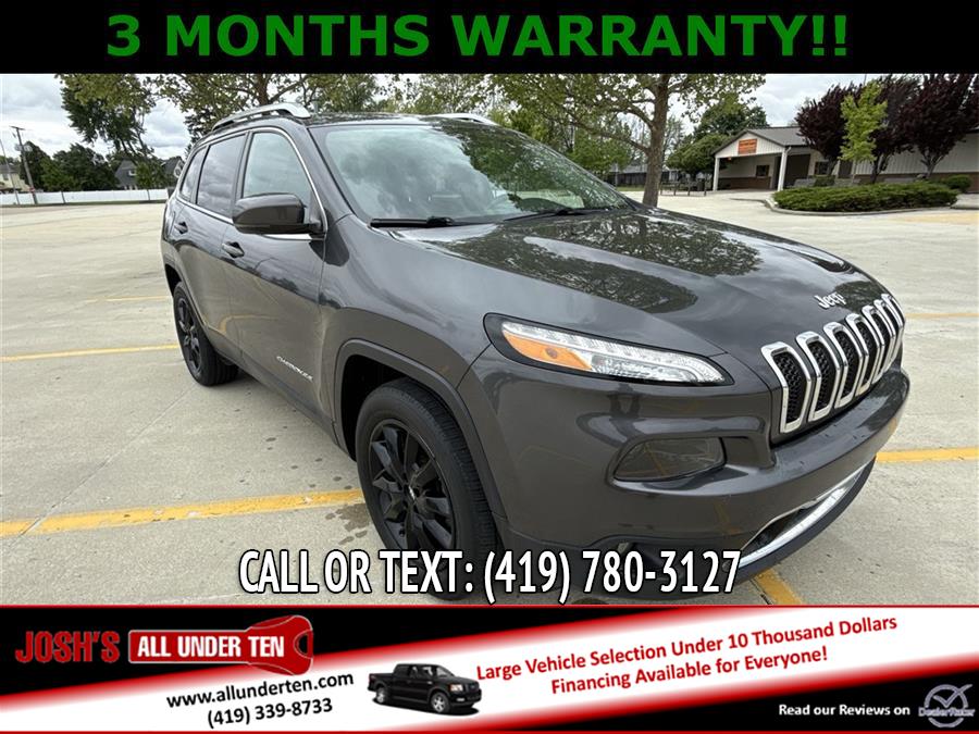 2016 Jeep Cherokee Limited, available for sale in Elida, Ohio | Josh's All Under Ten LLC. Elida, Ohio 2016 Jeep Cherokee Limited, available for sale in Elida, Ohio | Josh's All Under Ten LLC. Elida, Ohio